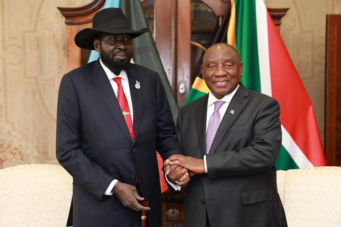 South Sudan Elections: Ramaphosa Meets Kiir